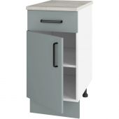 Шкаф SP_стол 400 с 1 ящиком и дверью (911670 233 Фьёрд зелёный)