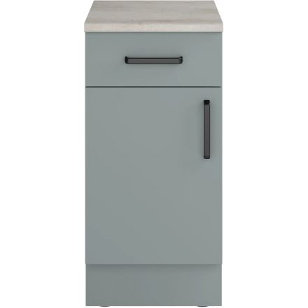 Шкаф SP_стол 400 с 1 ящиком и дверью (911670 233 Фьёрд зелёный) Шкаф SP_стол 400 с 1 ящиком и дверью (911670 233 Фьёрд зелёный)