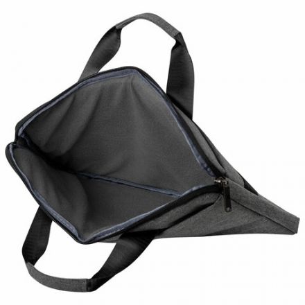 Сумка портфель HEIKKI ULTRA (ХЕЙКИ) с отд. для ноутбука 15,6", Dusky, темно-серая, 28х39х3 см, 272608