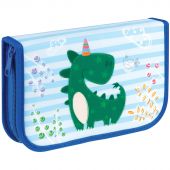 Пенал 1 отделение, 210*130 Мульти-Пульти "Dino", две откидные секции, ткань Пенал 1 отделение, 210*130 Мульти-Пульти "Dino", две откидные секции, ткань