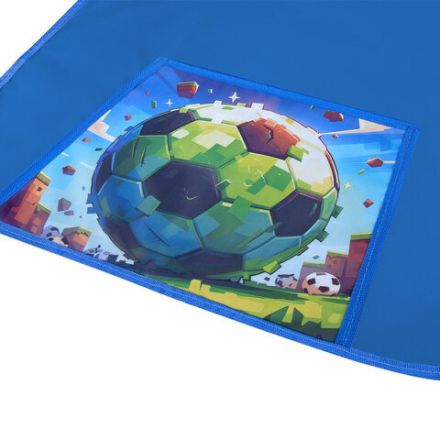 Фартук с нарукавниками для уроков труда ПИФАГОР, 1 карман, 46х54 см, "Football match", 273628