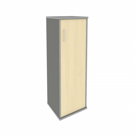 Riva Шкаф средний узкий правый А.СУ-2.3 (R) Клён металлик 404*365*1215