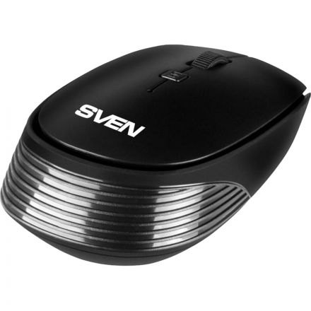 Мышь компьютерная Sven RX-210W черная (SV-020637)
