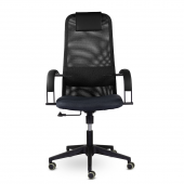 Кресло СН-601 Соло пластик SoloBL Ср S-0401/TW-01/Е11-к (черный)