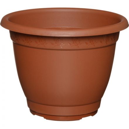 Горшок для цветов Борнео D 290 mm, 7,8л  терракотовый ING42029FТР