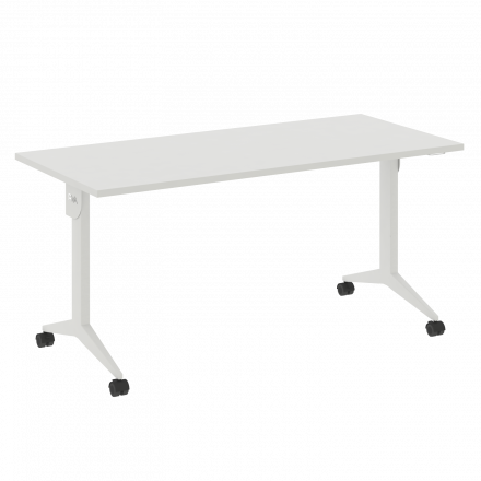 X-Pull Стол складной мобильный X.M-4.7 Белый бриллиант/Белый металл 1580*720*753 X-Pull Стол складной мобильный X.M-4.7 Белый бриллиант/Белый металл 1580*720*753