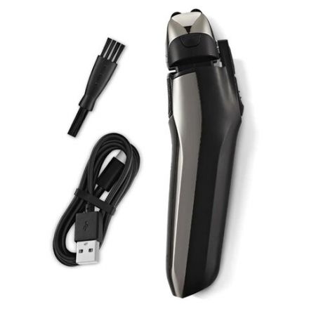 Электробритва сетчатая KITFORT KT-4138, 2 в 1, бритва-триммер, аккумулятор, сухое бритье, серебристая Электробритва сетчатая KITFORT KT-4138, 2 в 1, бритва-триммер, аккумулятор, сухое бритье, серебристая