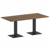 Home Office Стол прямоугольный VR.SP-5-180.2 Орех/Антрацит металл 1800*900*750