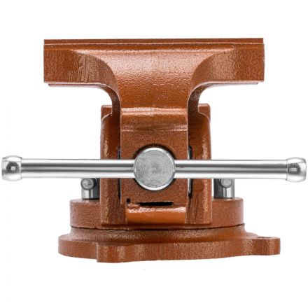 Тиски слесарные, 125 мм, поворотные, с наковальней Sparta 186255