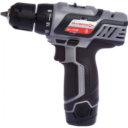 Дрель-шуруповерт аккумуляторная Li-ion ИНТЕРСКОЛ ДА-12ЭР (434.2.2.20)