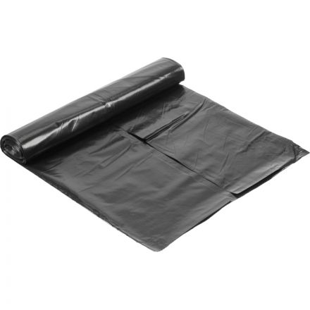 Мешки для мусора ПВД, 200л 85мкм 5шт/рул черные 80x120см Мешки для мусора ПВД, 200л 85мкм 5шт/рул черные 80x120см