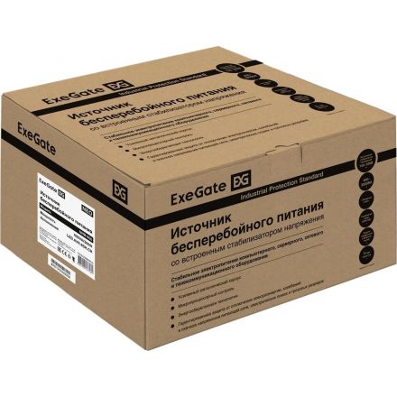 ИБП ExeGate NEO NNB-600 600ВА/360Вт,лин.инт, LED, AVR, 8xEURO(EX293853RUS)