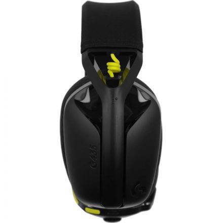 Наушники с микрофоном Logitech G435 накладные BT/USB(981-001053)черн/желт