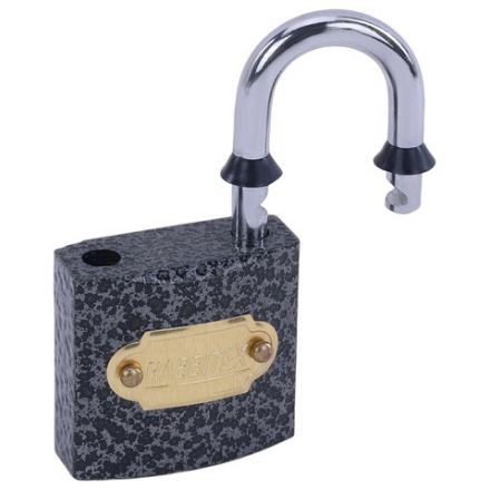 Замок навесной чугунный "Влагонепроницаемый", ширина 32 мм, полимерное покрытие, английский, 3 ключа, RABBITEX (РАББИТЕКС), 671295