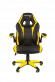 Офисное кресло Chairman game 15 Россия экопремиум черный/желтый