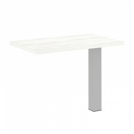 Yalta Брифинг-приставка LT.BR-3 Снежная патина/Серые опоры 1000*600*750