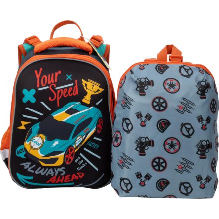 Ранец Комус Класс Your Speed 2 отд., эргоном, с мешком(пристегив)