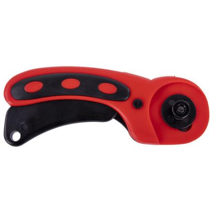 Нож раскройный роликовый 45 мм BRAUBERG PROFESSIONAL, круглое лезвие, резиновые вставки, 238087 Нож раскройный роликовый 45 мм BRAUBERG PROFESSIONAL, круглое лезвие, резиновые вставки, 238087