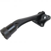 Фиксатор _УЗК_козья ножка дверной Аллюр КН-130 РУ ( 15489) черный RAL9005 Фиксатор _УЗК_козья ножка дверной Аллюр КН-130 РУ ( 15489) черный RAL9005