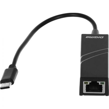 Сетевой адаптер Fast Ethernet Digma D-USBC-LAN100 USB Type-C
