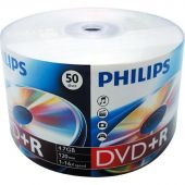Носители информации DVD+R Philips (DR4S6U50F/97)4.7 Gb, 16x, Bulk 50шт/уп Носители информации DVD+R Philips (DR4S6U50F/97)4.7 Gb, 16x, Bulk 50шт/уп