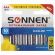 Батарейки КОМПЛЕКТ 10 шт, SONNEN Alkaline, AAA (LR03, 24А), алкалиновые, мизинчиковые, в коробке, 451089