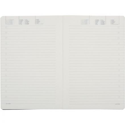 Ежедневник недатированный А5, 136л, MEGAPOLIS FLEX небесно-голубой 3-531/22