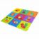 Коврик-пазл напольный 0,9х0,9 м мягкий "Зверушки", 9 частей 30х30 см, толщина 1 см, ЮНЛАНДИЯ, 664666