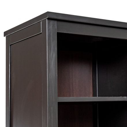 Leset Стеллаж "Мира" 490 (Стеллаж 490), Чёрный Leset Стеллаж "Мира" 490 (Стеллаж 490), Чёрный