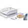 Набор настольный лотков из металл-ая сетка Attache 5 предметов серебристый