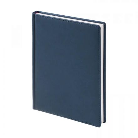 Ежедневник датированный 2026 А5+ VELVET темно-синий 3-123/18