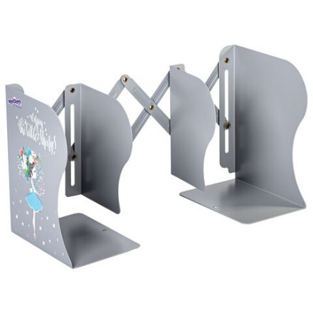 Подставка-держатель для книг и учебников ЮНЛАНДИЯ "Flower girl", раздвижная, металлическая, 237902 Подставка-держатель для книг и учебников ЮНЛАНДИЯ "Flower girl", раздвижная, металлическая, 237902