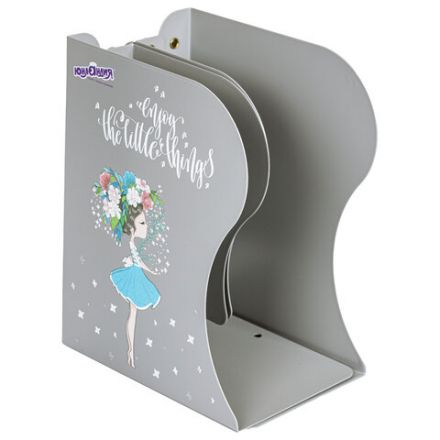 Подставка-держатель для книг и учебников ЮНЛАНДИЯ "Flower girl", раздвижная, металлическая, 237902 Подставка-держатель для книг и учебников ЮНЛАНДИЯ "Flower girl", раздвижная, металлическая, 237902