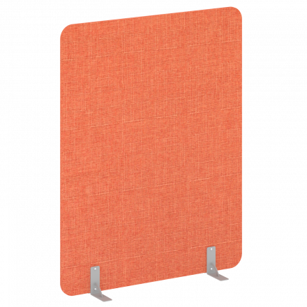 R-line soft Перегородки на металлических опорах на фетровых подпятниках AP.F-140-180 Romeo 08/Серый металл 1400*18*1800