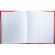 Книга учета 96л. в клетку офсет, обл.бумвинил красный