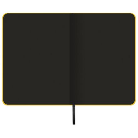 Блокнот БОЛЬШОЙ ФОРМАТ (180х250 мм) B5, BRAUBERG "Metropolis Mix", под кожу, 80 л., клетка, желтый, 113311