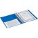 Папка на 4-х кольцах Attache 42 мм синяя до 250 листов (пластик 0.7 мм)