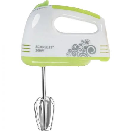 Миксер Scarlett SC-HM40S05,ручной,7 скоростей Миксер Scarlett SC-HM40S05,ручной,7 скоростей