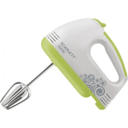 Миксер Scarlett SC-HM40S05,ручной,7 скоростей Миксер Scarlett SC-HM40S05,ручной,7 скоростей