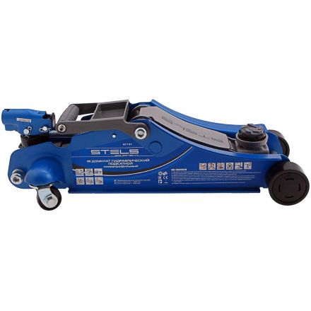 Домкрат гидрав подкат, пов рукоят 2т LOW PROFILE, 100-350мм Stels 51131