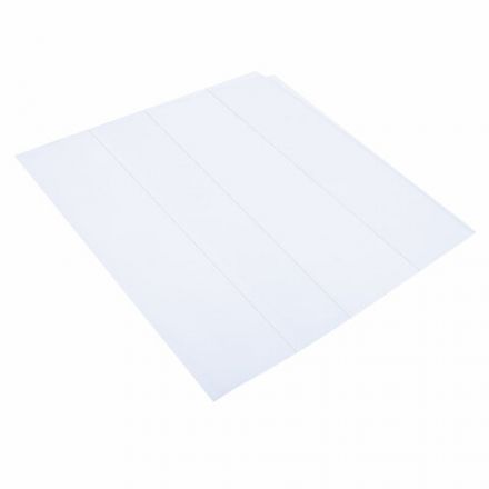 Обложка ПП со штрихкодом для учебников БОЛЬШОГО ФОРМАТА, ПЛОТНАЯ, 100 мкм, 265х590 мм, универсальная, прозрачная, ПИФАГОР, 229359