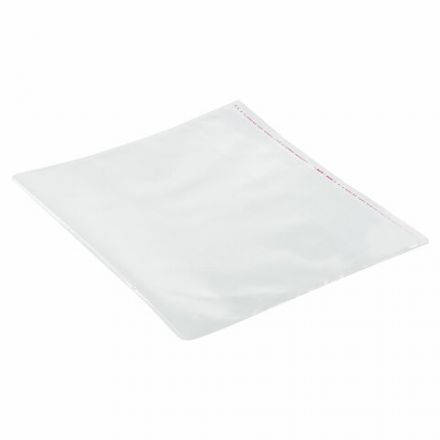 Обложка ПП со штрихкодом для учебников БОЛЬШОГО ФОРМАТА, ПЛОТНАЯ, 100 мкм, 265х590 мм, универсальная, прозрачная, ПИФАГОР, 229359