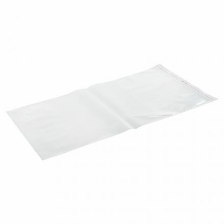 Обложка ПП со штрихкодом для учебников БОЛЬШОГО ФОРМАТА, ПЛОТНАЯ, 100 мкм, 265х590 мм, универсальная, прозрачная, ПИФАГОР, 229359