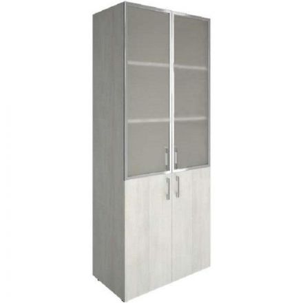 Шкаф YALTA со стекл/рама LT-ST 1.2R снежная патина В2012 Шкаф YALTA со стекл/рама LT-ST 1.2R снежная патина В2012