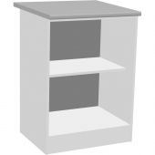 Шкаф Сокол напольный ТК-06 600x600x850 Дуб Сонома