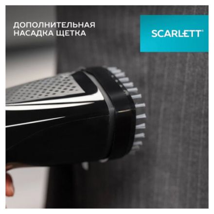 Отпариватель ручной SCARLETT SC-GS135S22, 1600 Вт, 25 г/мин, резервуар 0,4 л, 1 режим, черный