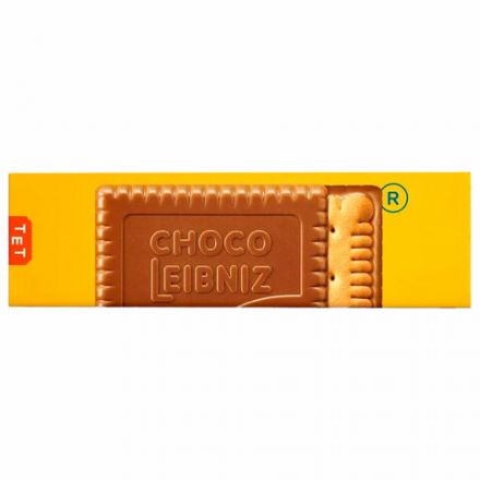 Печенье сливочное LEIBNIZ "Choco" в молочном шоколаде 125 г, ГЕРМАНИЯ