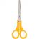 Ножницы Attache 150 мм с пластиковыми ручками, цвет желтый