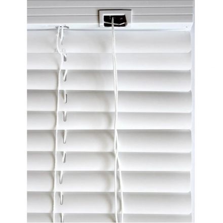 Жалюзи SKR Горизонтальные пластиковые Белый 120х160