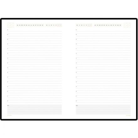 Ежедневник недатированный А5 Mercury синий 272 стр. 3-435/13